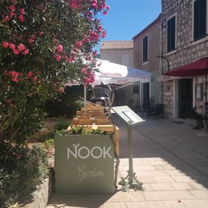 View of NOOK from the shore, front entrance. at Nook in Stari Grad