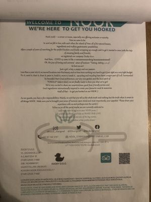 Contact Data at Nook in Stari Grad