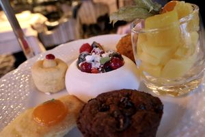 vegan tea time  at Windows in Geneva