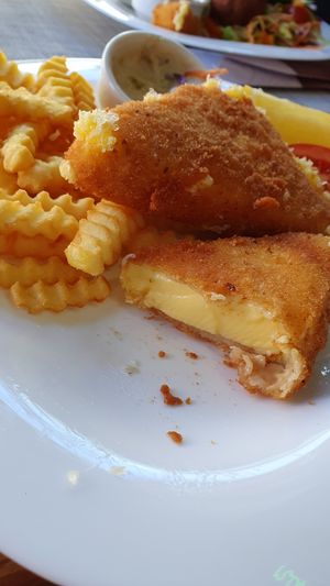 Grilled cheese at Plant Power in Novi Sad