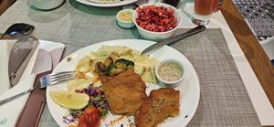 Cordon bleu at Plant Power in Novi Sad