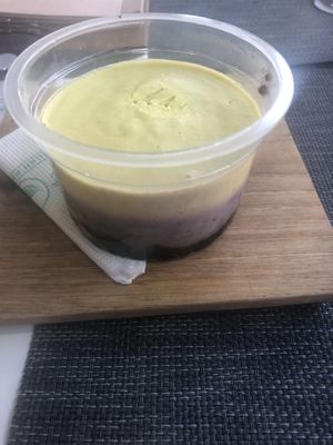 Lemon berry dessert   at Plant Power in Novi Sad