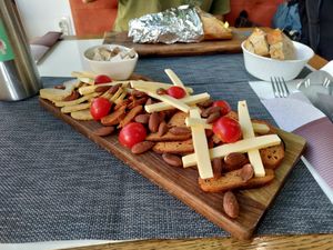 Protein plate at Plant Power in Novi Sad