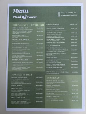   at Plant Power in Novi Sad