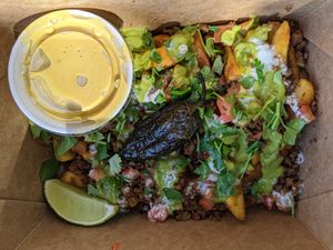 Carne Asada Fries at Lick It Up - Spider House in Austin