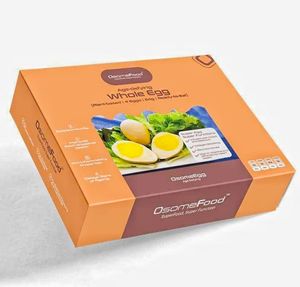 Their 100% plant based vegan OsomeFood CollagenEgg looks 100% and tastes 70% like the real egg at OsomeFood in Northeast Singapore