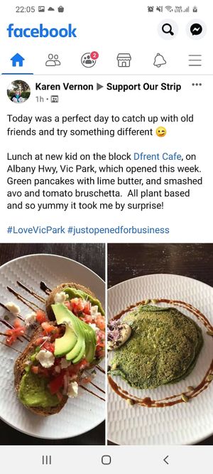 Dfrent cafe at Dfrent Cafe in Victoria Park