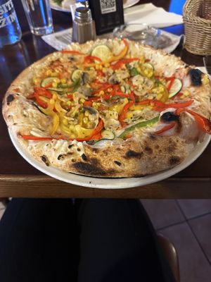 Vegan pizza   at Hotel Tripič in Radovljica
