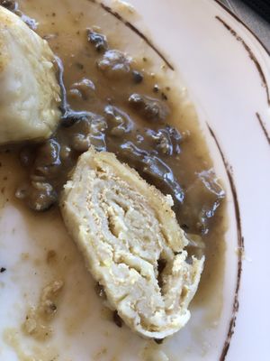 delicious štruklji at Hotel Tripič in Radovljica