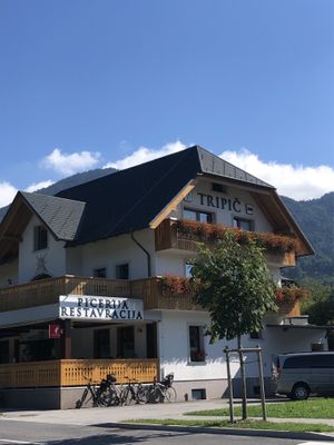 hotel & restaurant  at Hotel Tripič in Radovljica