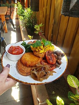Mamma's Big Breakfast (Vegan) at Mamma Says in Fairfield