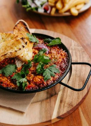 Shakshuka at Mamma Says in Fairfield