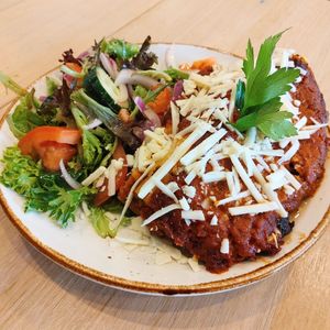 Lasagne at Mamma Says in Fairfield