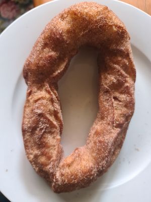 Cinnamon doughnut at Mamma Says in Fairfield