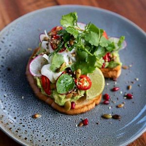 Vegan Avo Smash at Mamma Says in Fairfield