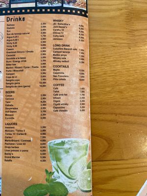 Drinks at El Ci in Roses