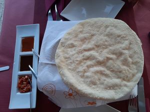 Popadoms at Goa in Peniscola