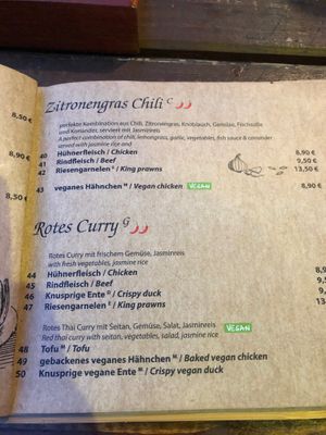 Menu 5 at Golden Choice in Berlin