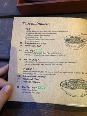 Menu 4 at Golden Choice in Berlin