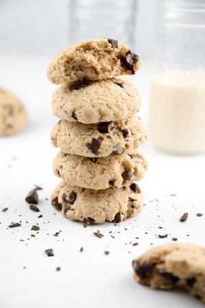 Oatmeal cookies at Végourmandises in Memmelshoffen