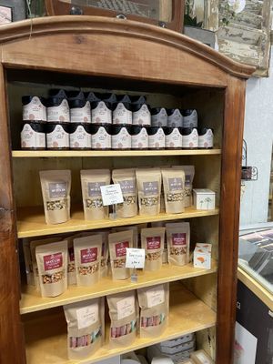 Cashews  at Chocolate House in Ljubljana