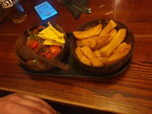 3 bean chilli at Ye Olde Fleece Inn in Kendal