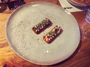 It’s not fish! #Veganuary at ANOAH in Zurich