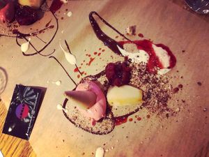 Dessert  #Veganuary at ANOAH in Zurich