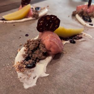 dessert  at ANOAH in Zurich