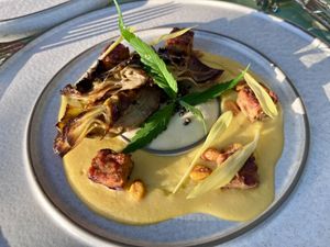 Artichoke dish, so tasty!  at ANOAH in Zurich