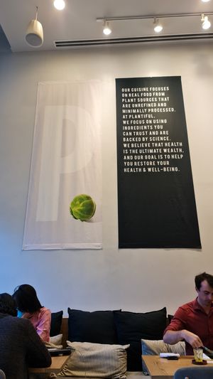 Interior at Plantiful - Plant-based Cafe in Bangkok