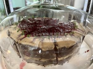 PB&an cake  at Plantiful - Plant-based Cafe in Bangkok