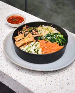 The Bibi Bowl  at Plantiful - Plant-based Cafe in Bangkok