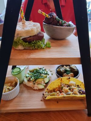 Vegan tapas at Stern in Villach