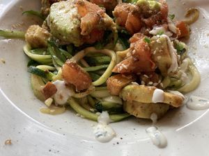 Zucchini noodles  at Stern in Villach