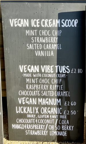 Fab!  at Kiosk in Lyme Regis