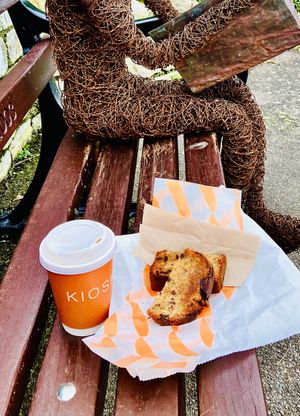 Delicious Vegan Choc & Banana Bread 😋🌟🌟🌟🌟🌟  at Kiosk in Lyme Regis