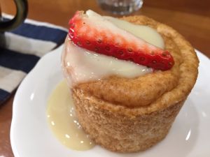 cake (made with rice flour) at Pupu Kitchen and Health Food Shop in Nagoya