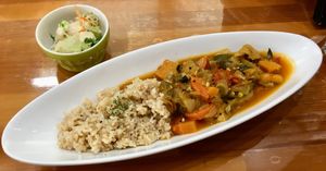 Curry at Pupu Kitchen and Health Food Shop in Nagoya