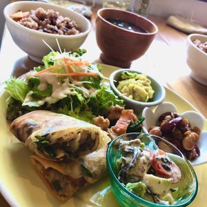 Set lunch. at Pupu Kitchen and Health Food Shop in Nagoya