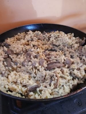 Divine risotto at Liola Foods in Sedgefield