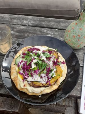 Heerlijk vegan gegeten bij het stadsstrand De kade at Stadsstrand De Kade in Alkmaar
