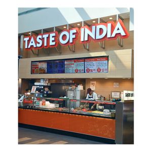 Venue exterior at Taste of India in Garden City