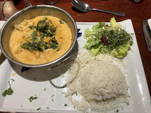 Coconut and sweet potato curry   at The Millstone in Omagh