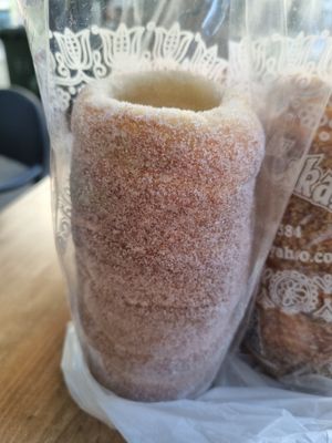 Vanilla at Korosfoi Kurtoskalacs in Siofok