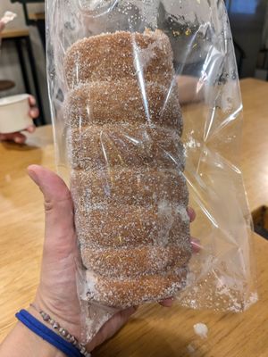 Vegan Chimney Cake at Gelateria Pichler in Budapest