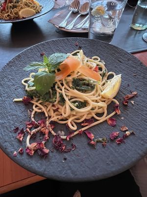 Zitronen 🍋 Spaghetti 🍝   at Tauwerk in Kappeln