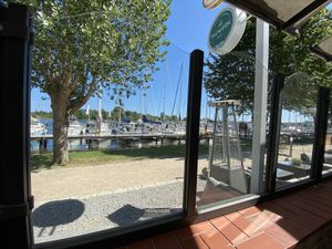 View from terrace  at Tauwerk in Kappeln