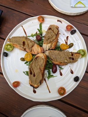 Bruschetta at Peperoncino in Sibenik