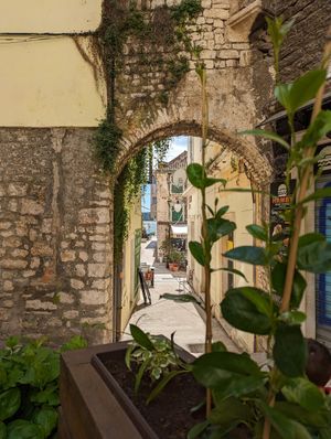 Sea view at Peperoncino in Sibenik